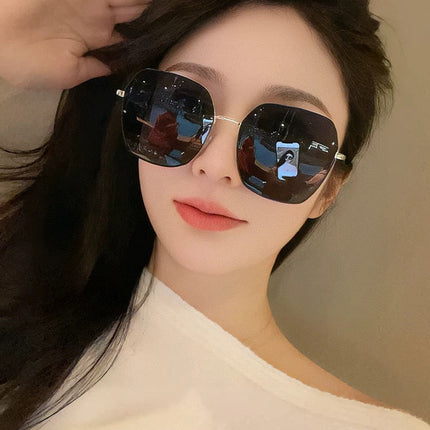 SQUARE FRAME SUNGLASSES G0642 IN METAL