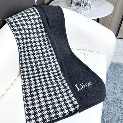 DIOR 26S SCARF 190CM IN CASHMERE 128106