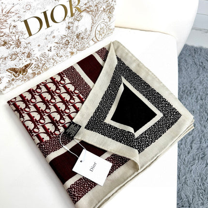 DIOR 26S SCARF 140CM IN CASHMERE SILK 304566