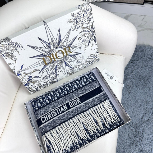 DIOR 26S SCARF 200CM IN CASHMERE 309434
