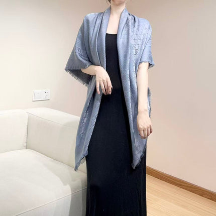 DIOR 26S SCARF 140CM IN CASHMERE SILK 303197