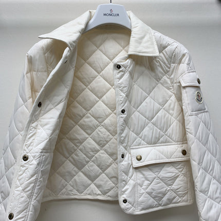 MONCLER 25S JACKET IN WHITE 078