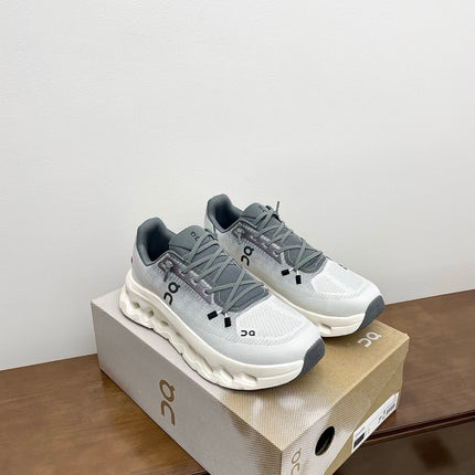 LOEWE 26S CLOUDTILT SNEAKER IN LIGHT GREY RECYCLED POLYESTER