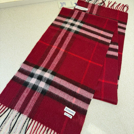 BURBERRY 26S SCARF 168CM IN CASHMERE 202515