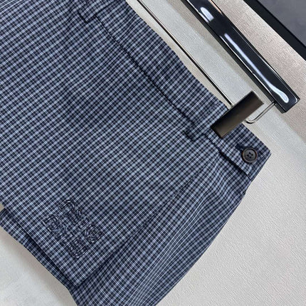 MIUMIU 26S MINI PLAID SKORT 894