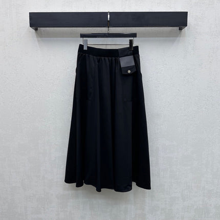 LOEWE 26S PLEATED MIDI SKIRT 495