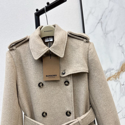 BURBERRY 25S LONG WOOL COAT 286