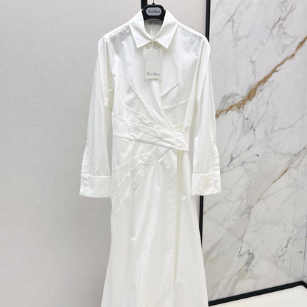 MAX MARA 25S LUXURY PLEATED MAXI DRESS 228