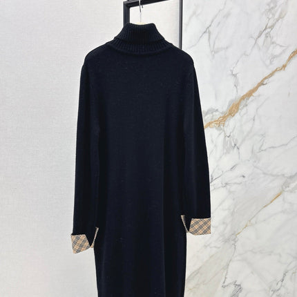 BURBERRY 26S TURTLENECK KNIT DRESS 419