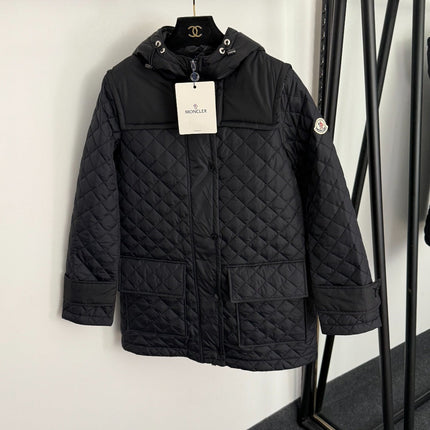 MONCLER 25S HOODED COAT 464