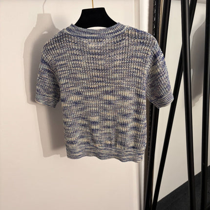 LOEWE 26S SHORT SLEEVE KNIT TOP 487