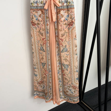 ZIMMERMANN 26S PRINTED SHIRT & WIDE-LEG PANTS SET 287