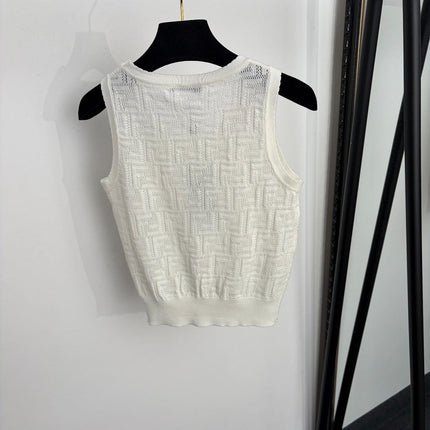 FENDI 26S SLEEVELESS KNIT TOP 297