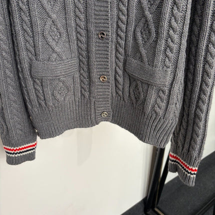 THOM 26S COLLAR CARDIGAN 388