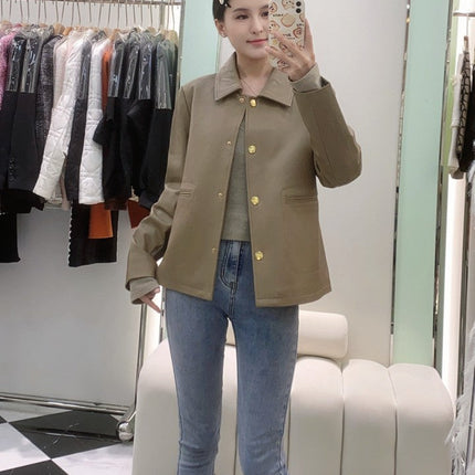 HERMES 25S SHORT SHEEPSKIN JACKET 044