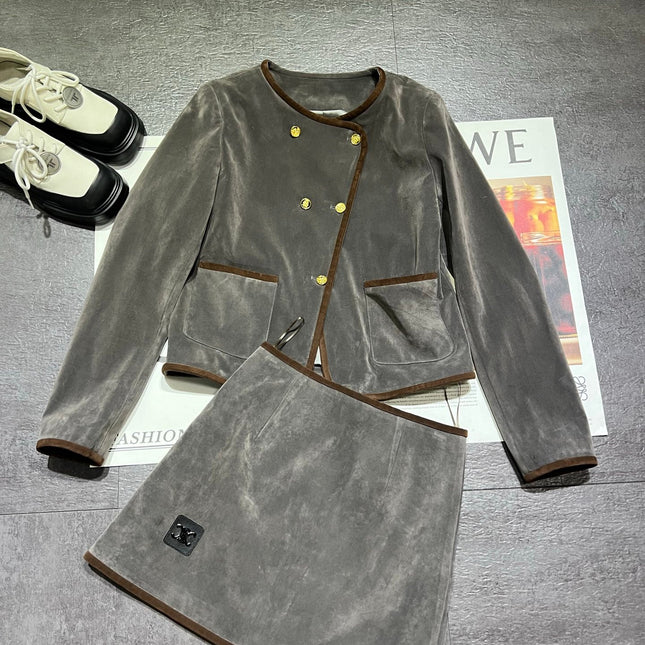CELINE 26S JACKET AND SKIRT SET 156