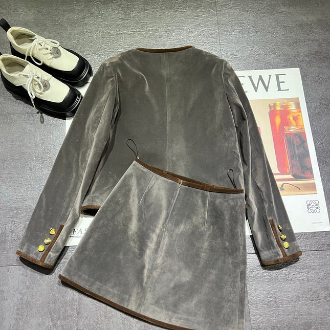 CELINE 26S JACKET AND SKIRT SET 156