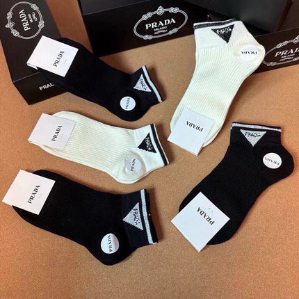 PRADA 26S ANKLE SOCKS 412453 (1 BOX)