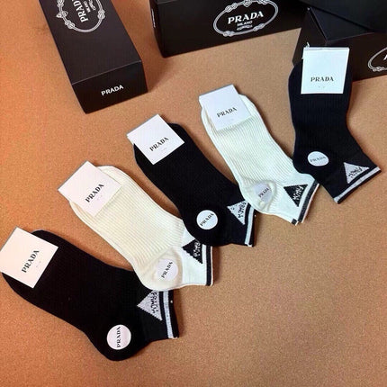 PRADA 26S ANKLE SOCKS 412453 (1 BOX)