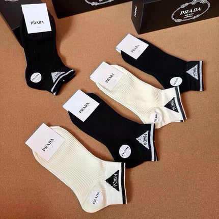PRADA 26S ANKLE SOCKS 412453 (1 BOX)