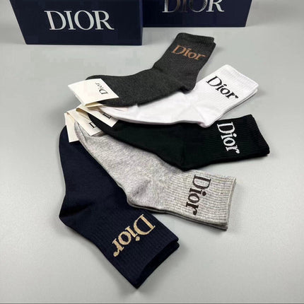 DIOR 26S ANKLE SOCKS 412461 (1 BOX)