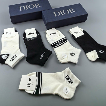 DIOR 26S ANKLE SOCKS 415736 (1 BOX)