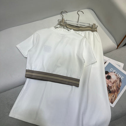 Loewe 25 Logo Embroidery Set Cotton