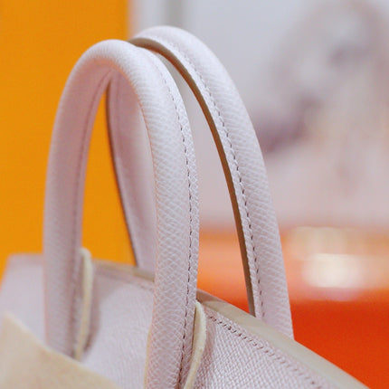 HM 25S BIRKIN 25 CM IN BABY PINK EPSOM WITH SILVER HARDWARE