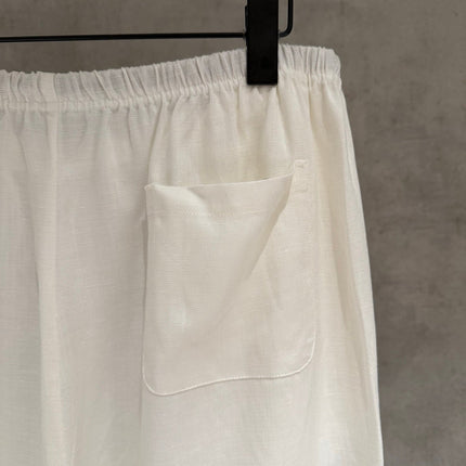 RALPH LAUREN 26S DRAWSTRING WIDE-LEG PANTS 611