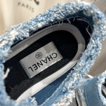 CC SNEAKER SKY BLUE DENIM FABRIC