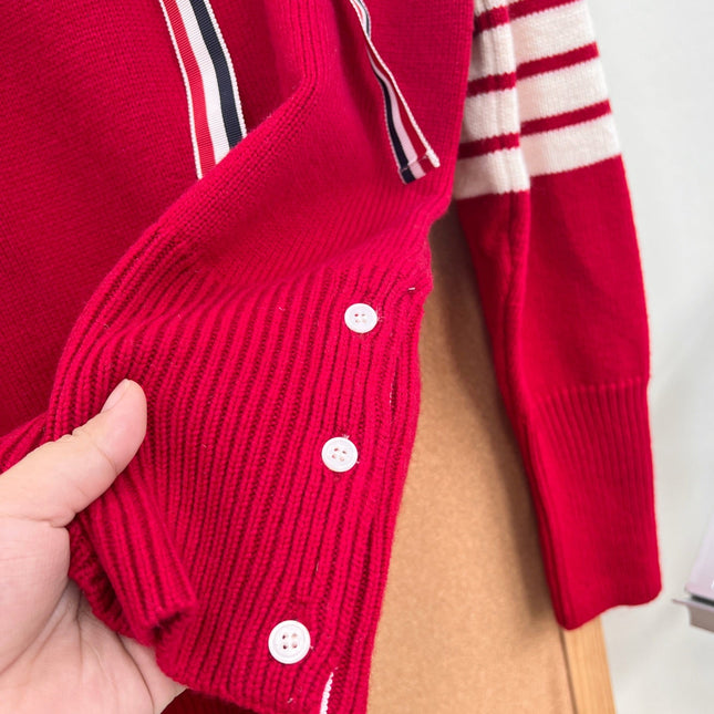 THOM 26S ROUND-NECK KNIT SWEATER 298