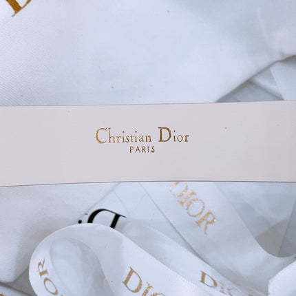 DIOR 25S BELT 25 MM IN WHITE CALFSKIN 561822