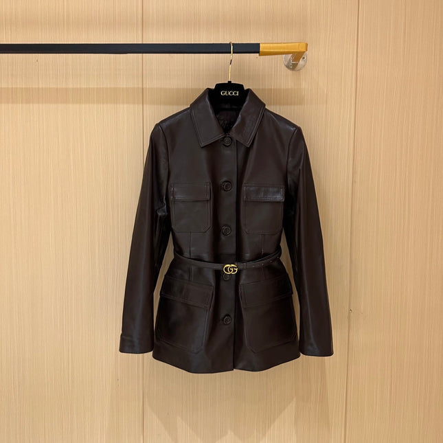 GUCCI LEATHER JACKET 276991